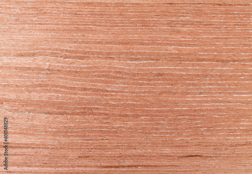 Natural wooden background. Oak pink wood veneer with silver stripes