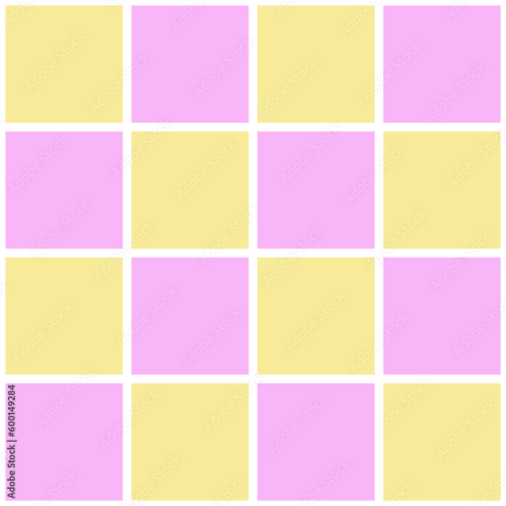 Abstract pattern grid retro style 80s-90s pastel colors background