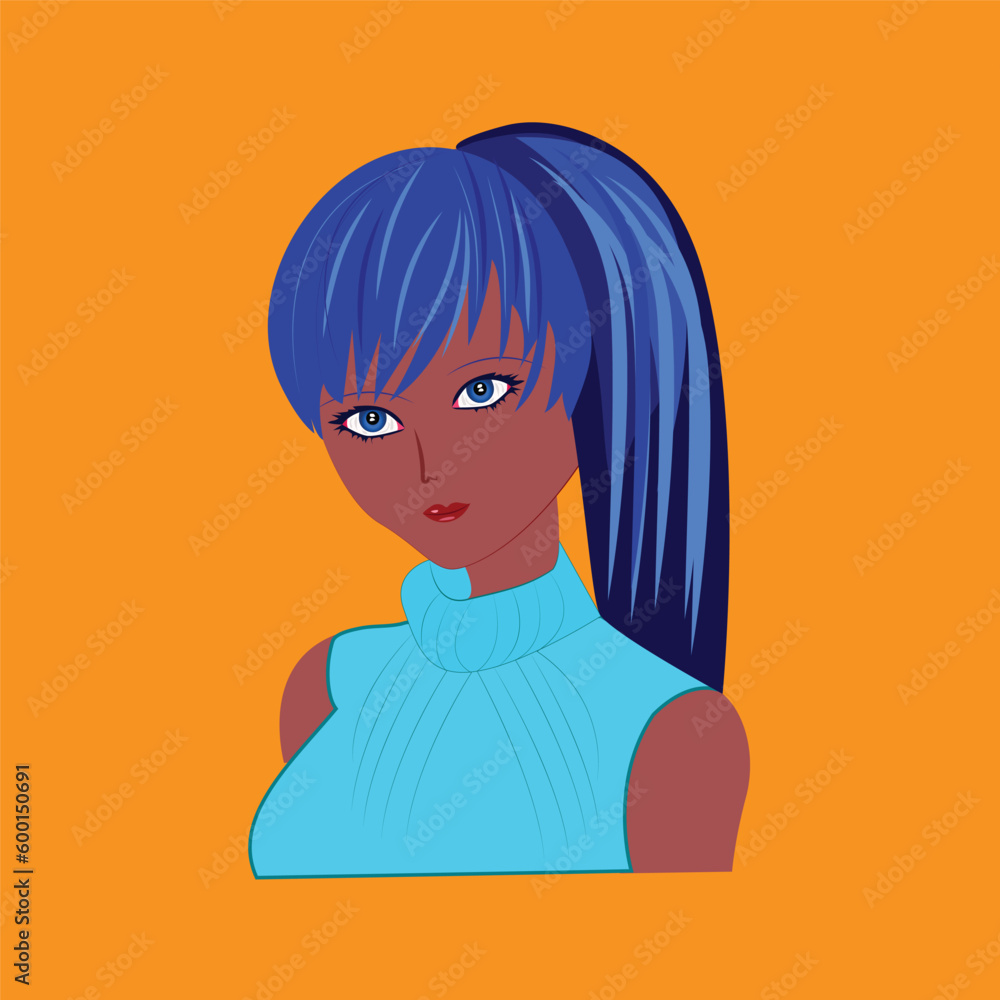 illustration of a girl illustration of a girl