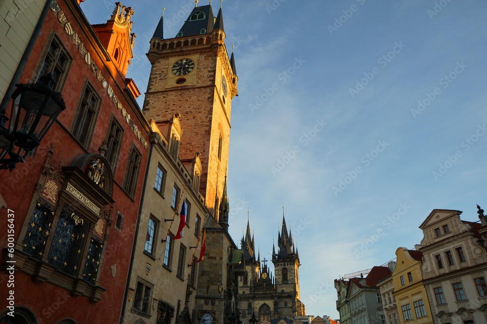 Fototapeta premium The beautiful architecture of Prague Old Town, Prague.