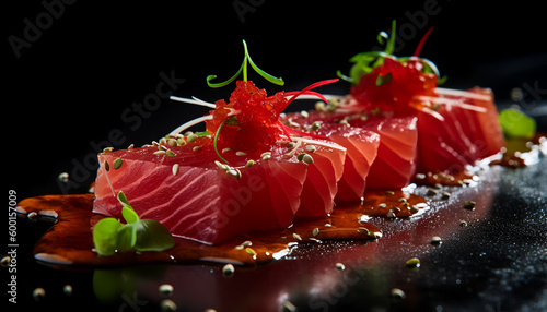 Discover the Perfect Balance of Freshness and Umami in Our Yellowfin Tuna Sashimi