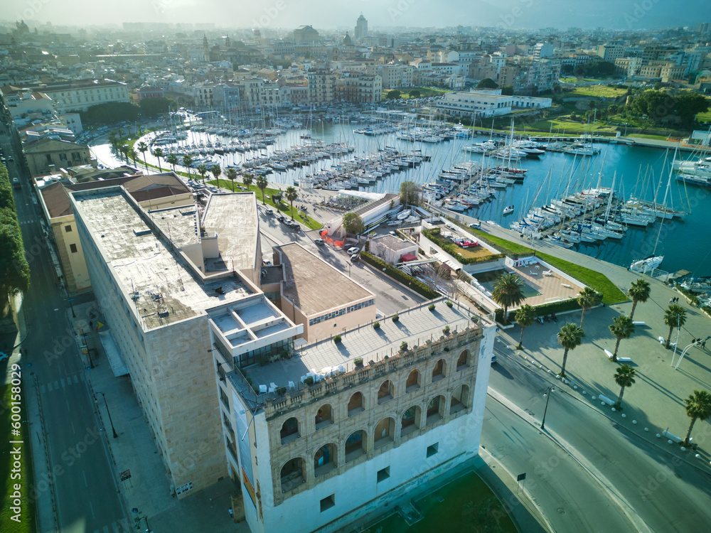 Obraz premium city view in italy