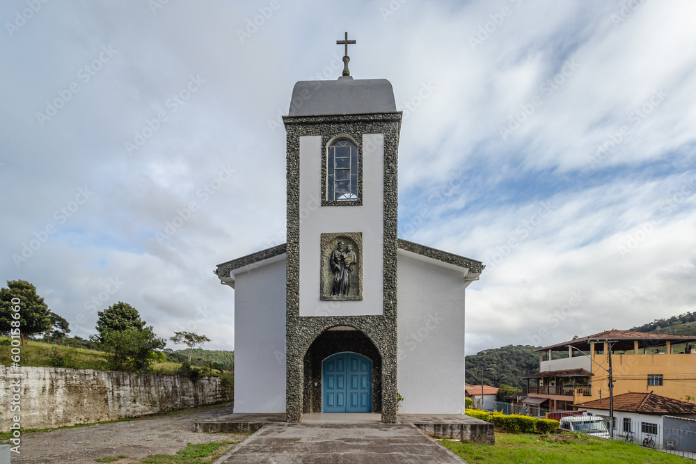 church in the district of Santa Rita de Ouro Preto, city of Ouro Preto, State of Minas Gerais, Brazil