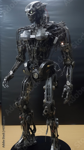 old robot last generation Generative AI © Ralf