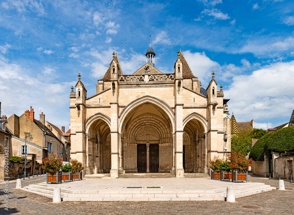 Basilica Notre Dame (basilica Our Lady) in Beaune - France