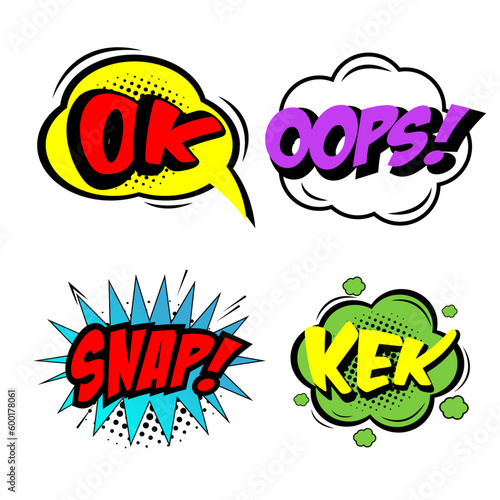  Comic Text Box Clipart PNG