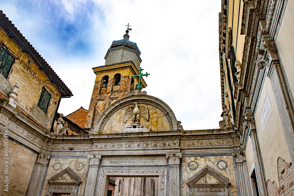 Fototapeta premium Venice and venetian island saint marc and campanile