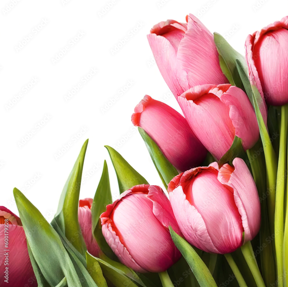 Group of pink tulip holiday background, mother's day. Direct sun effect. Group of pink tulip holiday background, mother's day. Direct sun effect.