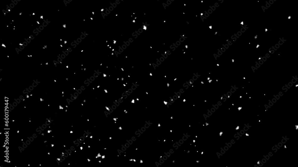 Snow Alpha Channel Snow Alpha Channel