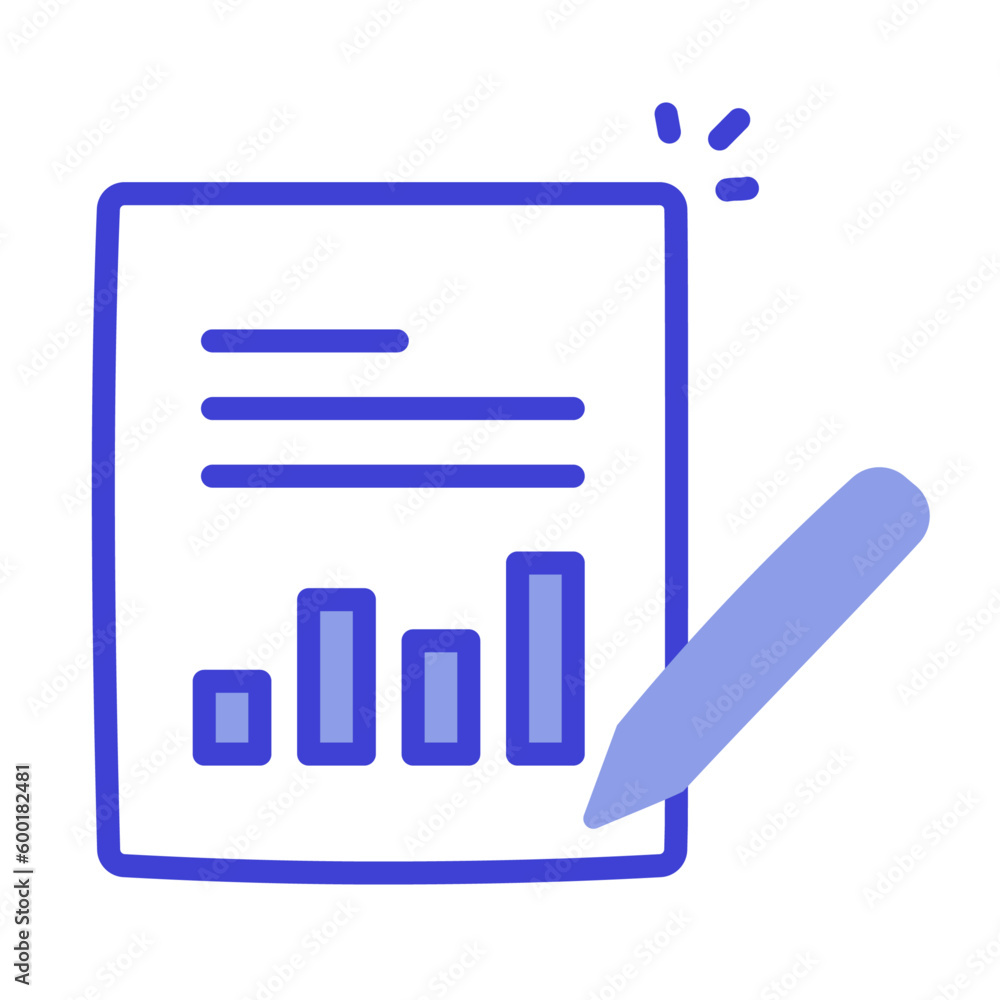 Management Review vector line icon. Management Review vector line icon.