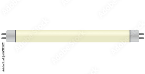 Standard tube bulb. vector illustration
