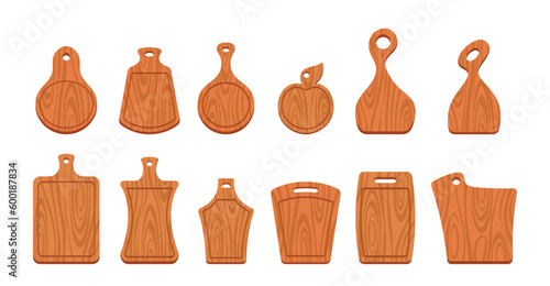 Cutting Boards Set. Essential Kitchen Tools For Cooking And Food Preparation, Made From Durable And Sustainable Wood