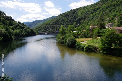 River in Ardeche in France, Europe