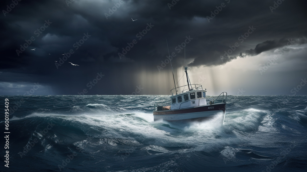 Naklejka premium Extreme weather events - Climate change