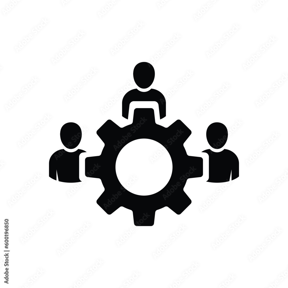 Management Icon. Teamwork management icon. Business team. Company leader, supervisor. Partnership icon. Organization workforce. Facility Management Icon. Teamwork management icon. Business team. Company leader, supervisor. Partnership icon. Organization workforce. Facility
