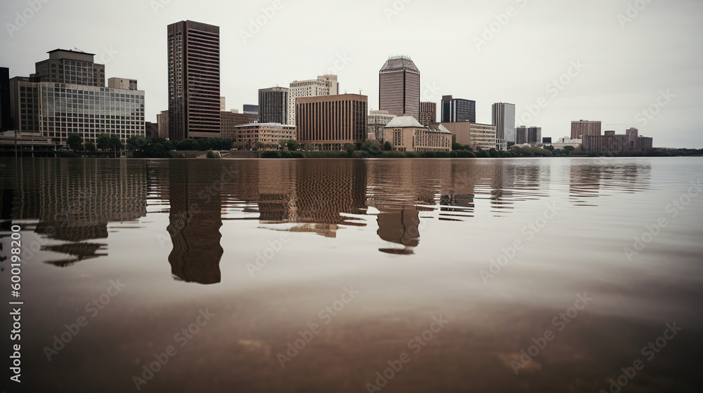 Obraz premium Flood - Climate Change