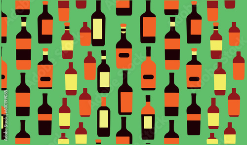 I collect bottles of liquor from celebrations and night parties