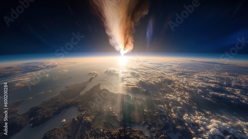 Meteor strike
