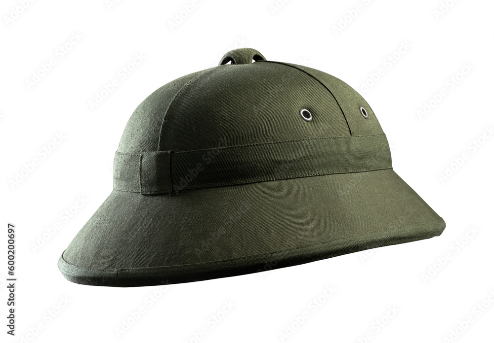 Safari hat isolated on the white background Safari hat isolated on the white background