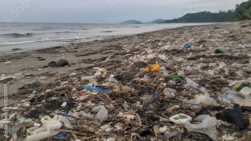 Beach pollution