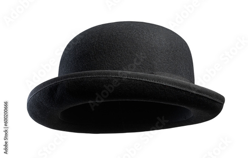 Bowler hat isolated on a white background