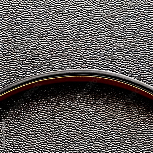 A close-up of a textured leather surface4, Generative AI photo