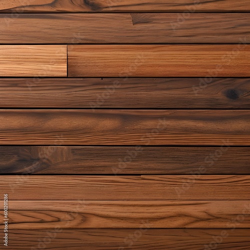 A wooden plank texture in warm brown tones1, Generative AI