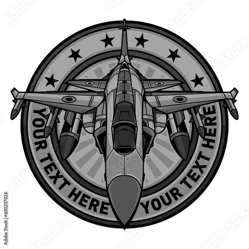 jet fighter logo