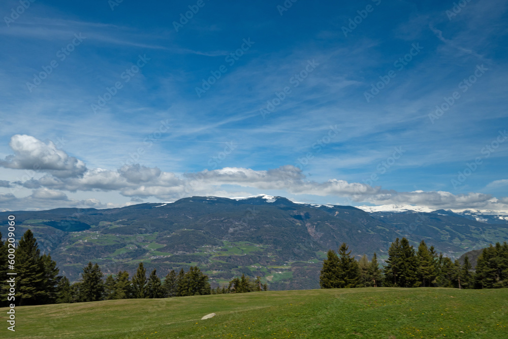 landscape arround the Schlern in South Tyrol