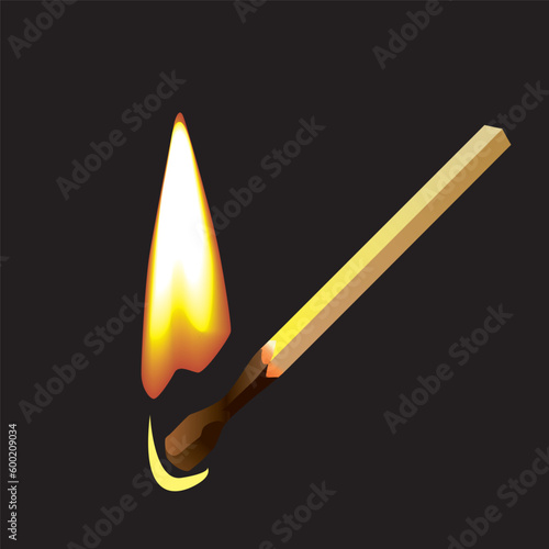 matchstick illustration