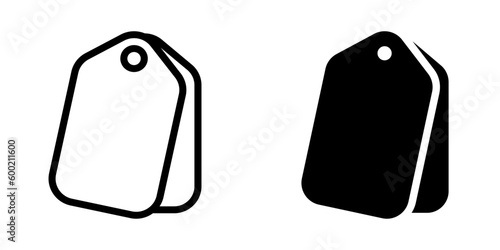 Pricetag icon. sign for mobile concept and web design. vector illustration