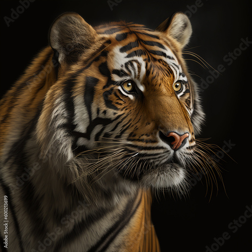 royal bengal tiger bangladesh jungle Generative AI