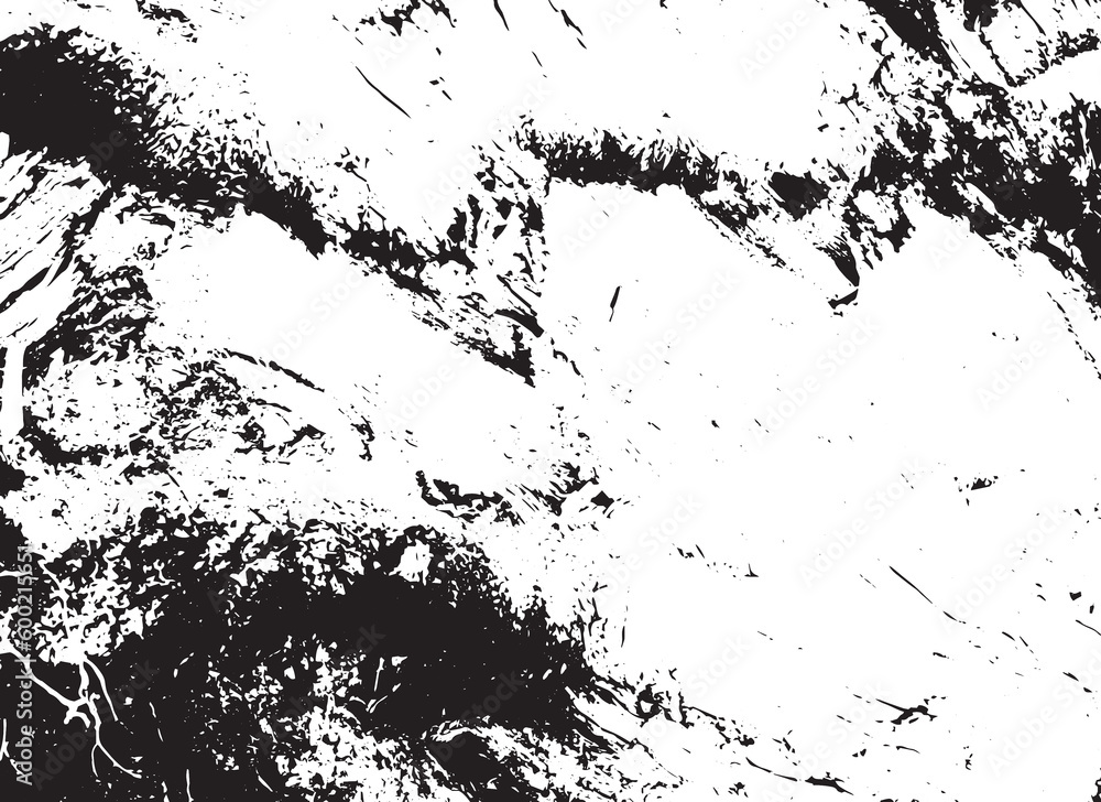 Obraz premium Rustic grunge texture with grain and stains. Abstract noise background. PNG graphic illustration with transparent background.