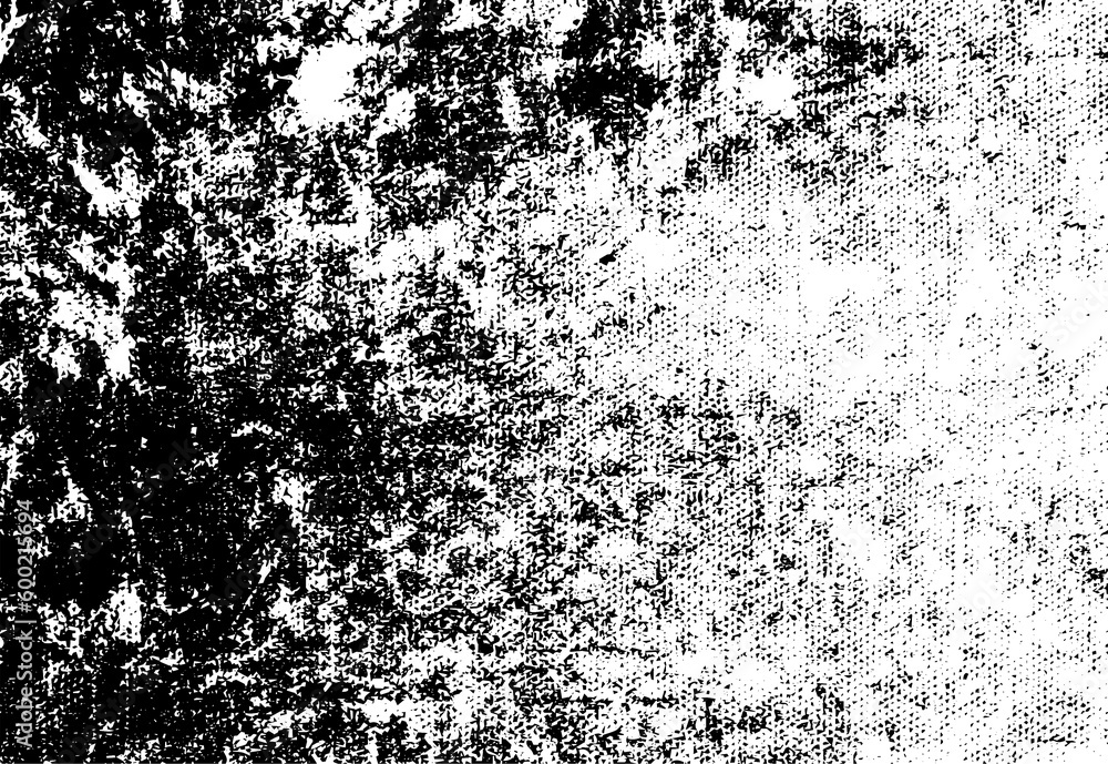 Fototapeta premium Rustic grunge texture with grain and stains. Abstract noise background. PNG graphic illustration with transparent background.