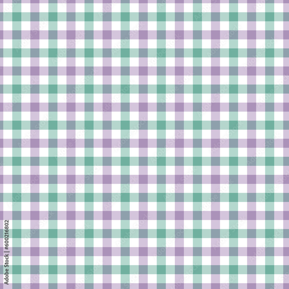 Seamless Green and Purple Plaid Pattern.Stripes crossed horizontal and vertical lines.Seamless checkered pattern Seamless Green and Purple Plaid Pattern.Stripes crossed horizontal and vertical lines.Seamless checkered pattern