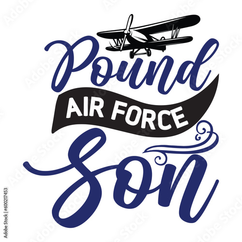 Air force family svg, T shirt Design