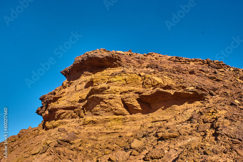 red rocks in the desert