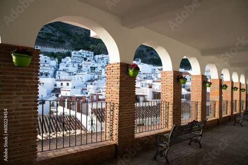 picturesque village of  Mijas. Costa del Sol, Andalusia, Spain