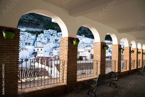 picturesque village of  Mijas. Costa del Sol, Andalusia, Spain