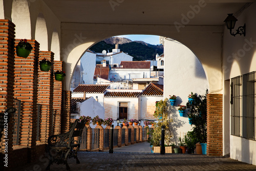 picturesque village of  Mijas. Costa del Sol, Andalusia, Spain