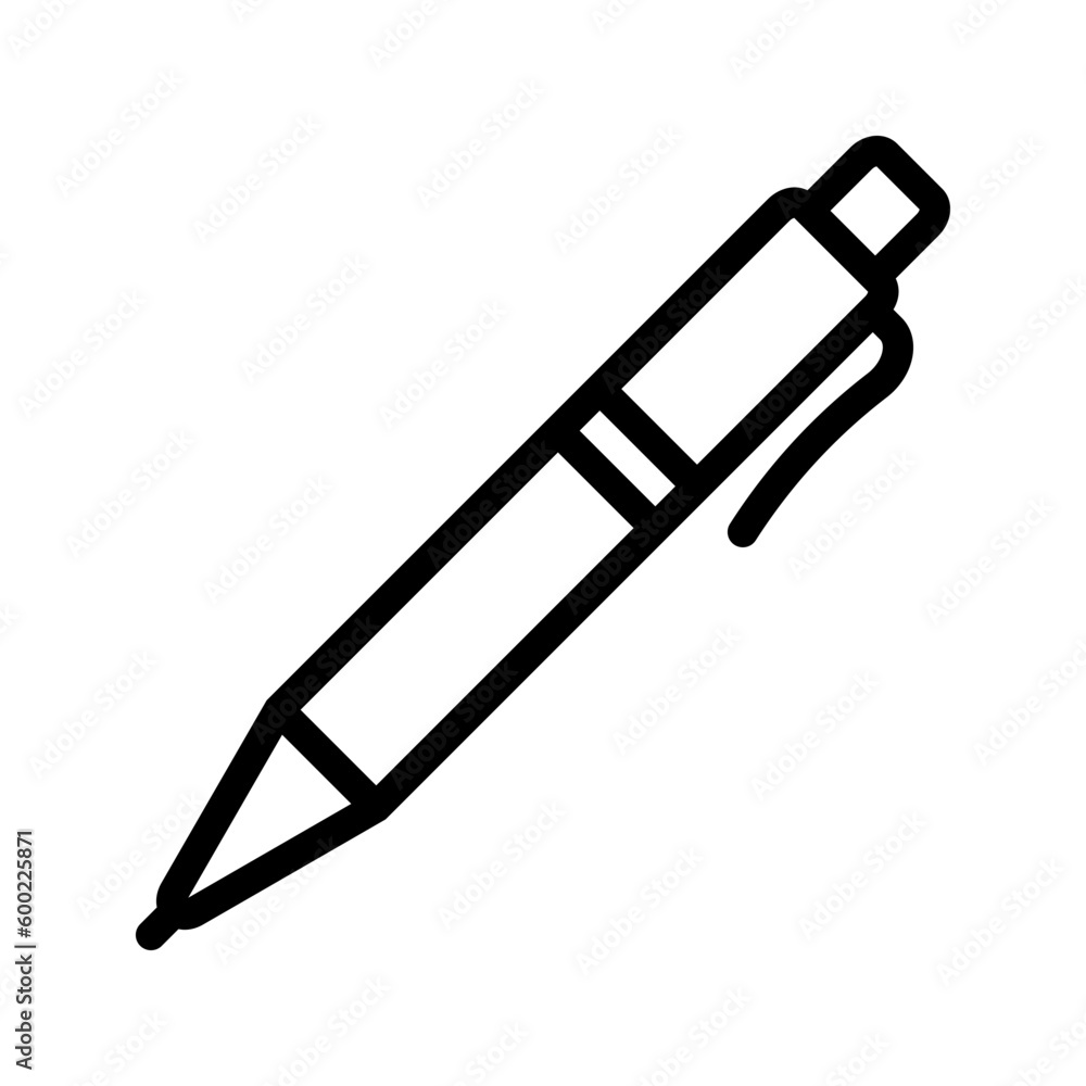 Pen icon. sign for mobile concept and web design. vector illustration Pen icon. sign for mobile concept and web design. vector illustration