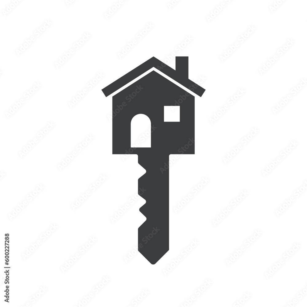 House Key Isolated Vector Icon House Key Isolated Vector Icon