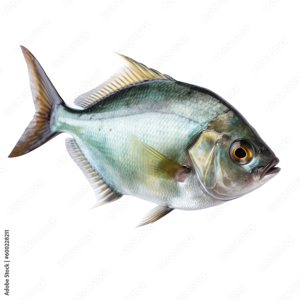 fish isolated on a transparent background, generative ai fish isolated on a transparent background, generative ai