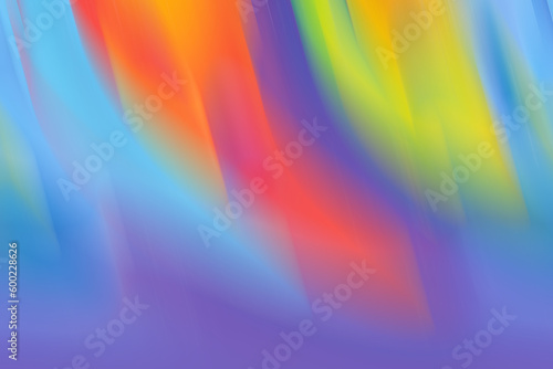 abstract rainbow gradient background. Beautiful volumetric waves, blurred