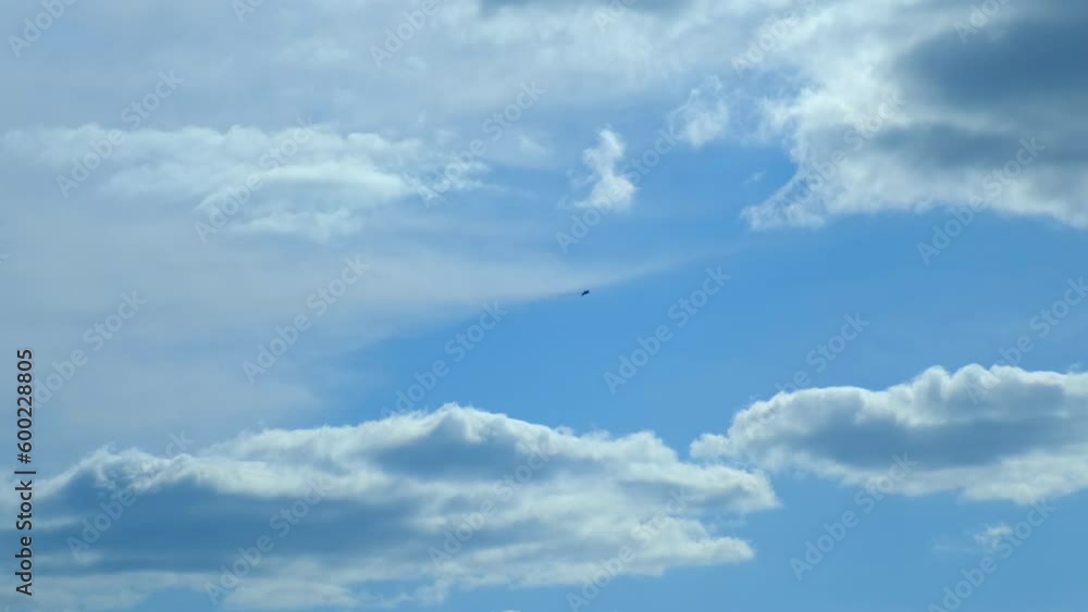 fighter plane is flying in the sky. Selective focus. fighter plane is flying in the sky. Selective focus.