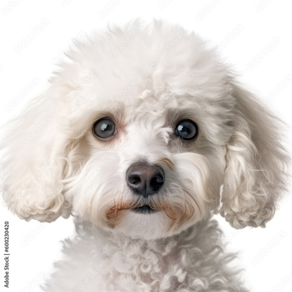 Baby Poodle Breed Puppy Dog Portrait Close Up Generative AI Baby Poodle Breed Puppy Dog Portrait Close Up Generative AI