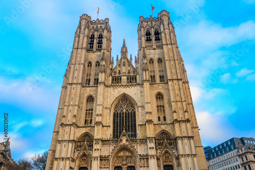 St. Michael and St. Gudula Cathedral in Brussels, Belgium