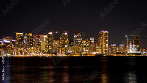 city harbour at night © Nicolas