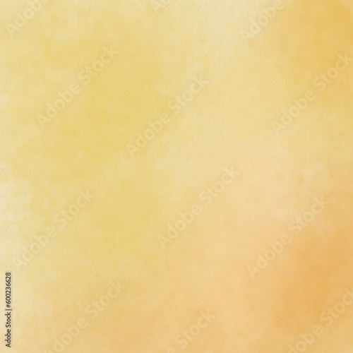 Watercolor abstract art background illustration yellow 