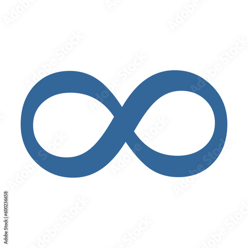 Vector graphic of infinity symbol